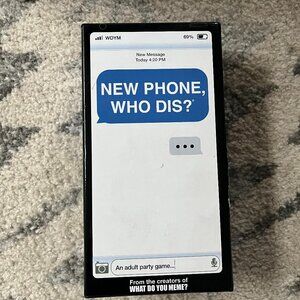New Phone, Who Dis? Adult Party Card Game